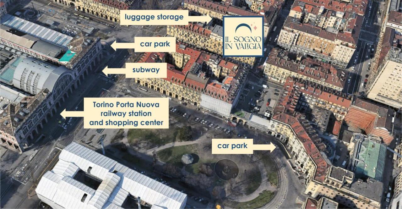 Apartamento Il Sogno In Valigia Turín Exterior foto