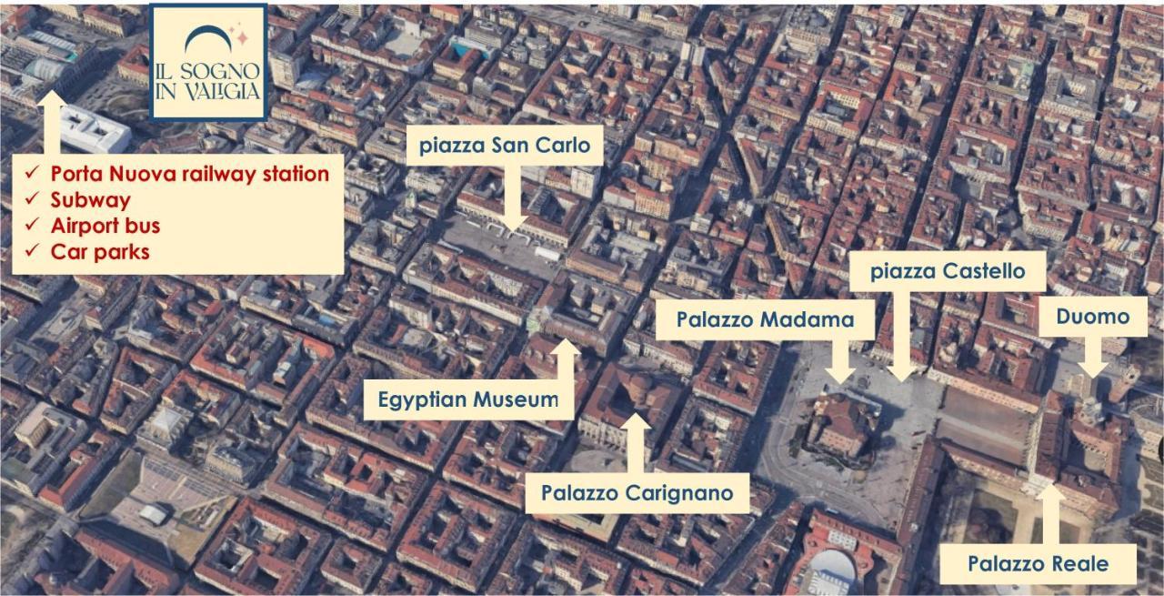 Apartamento Il Sogno In Valigia Turín Exterior foto